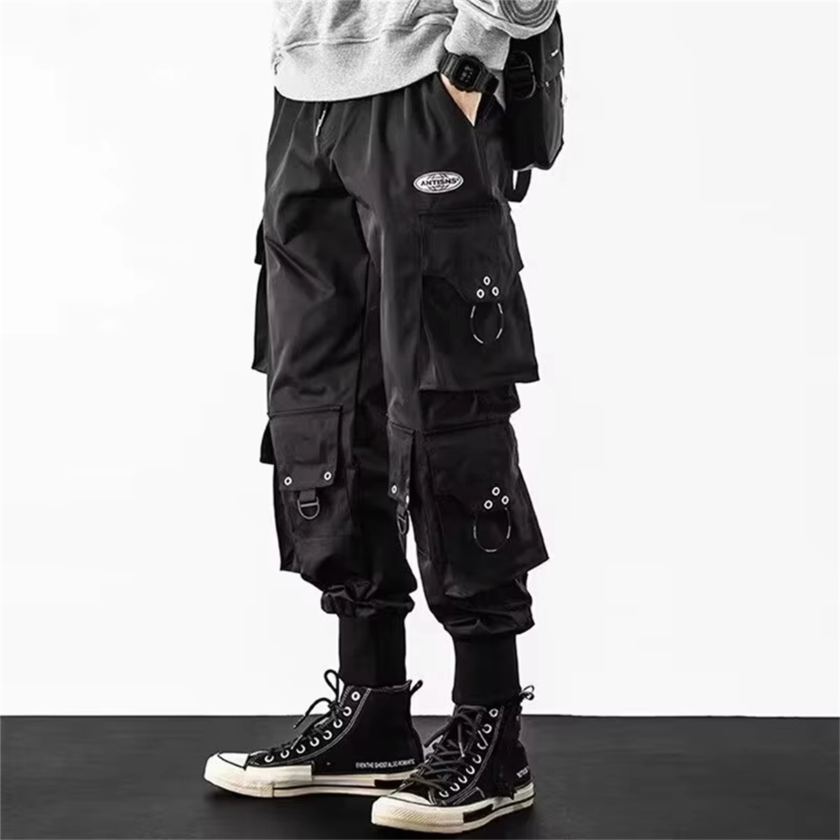 Outdoor Sport Hiking Pants - Celana Cargo Hiking Baggy Vintage Pria