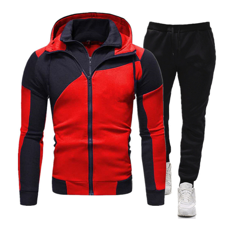 Outdoor Sport Outfit - Setelan Keringat Pria Musim Semi Musim