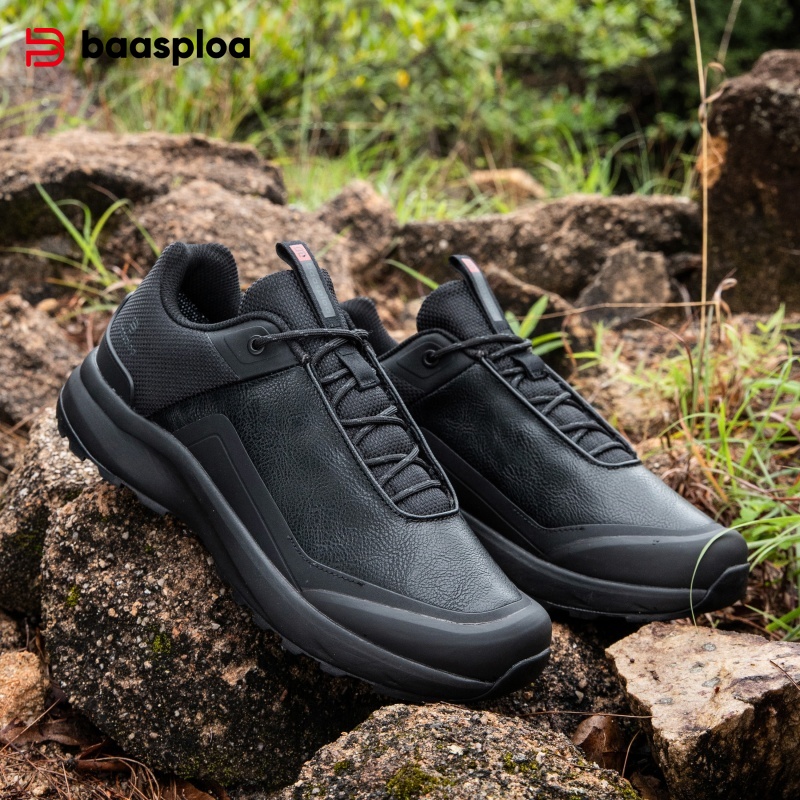 Climbing Shoe Beginner - Baasploa Sepatu Hiking Pria Sepatu Bernapas