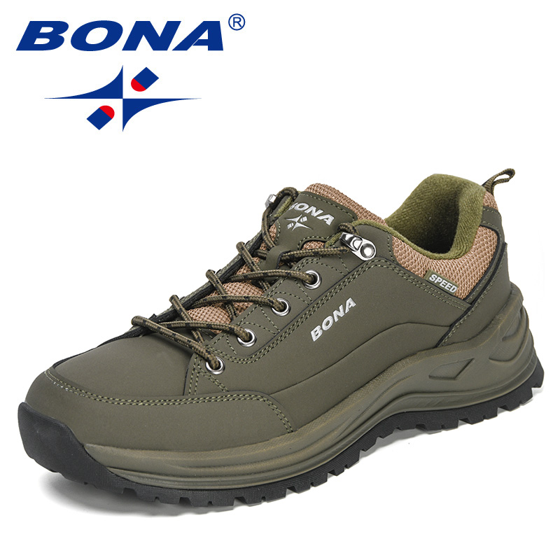 Climbing Shoe Beginner - BONA 2022 Sepatu Hiking Desainer Baru