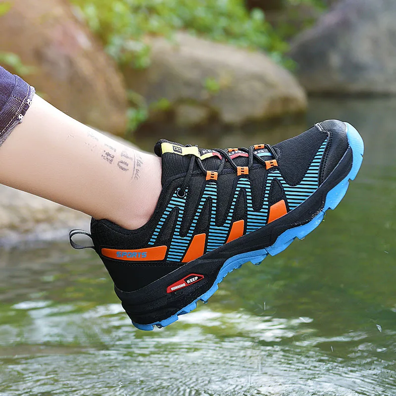 Sepatu Hiking Outdoor Pria Wan - Climbing Shoe Beginner ulasan dan harga