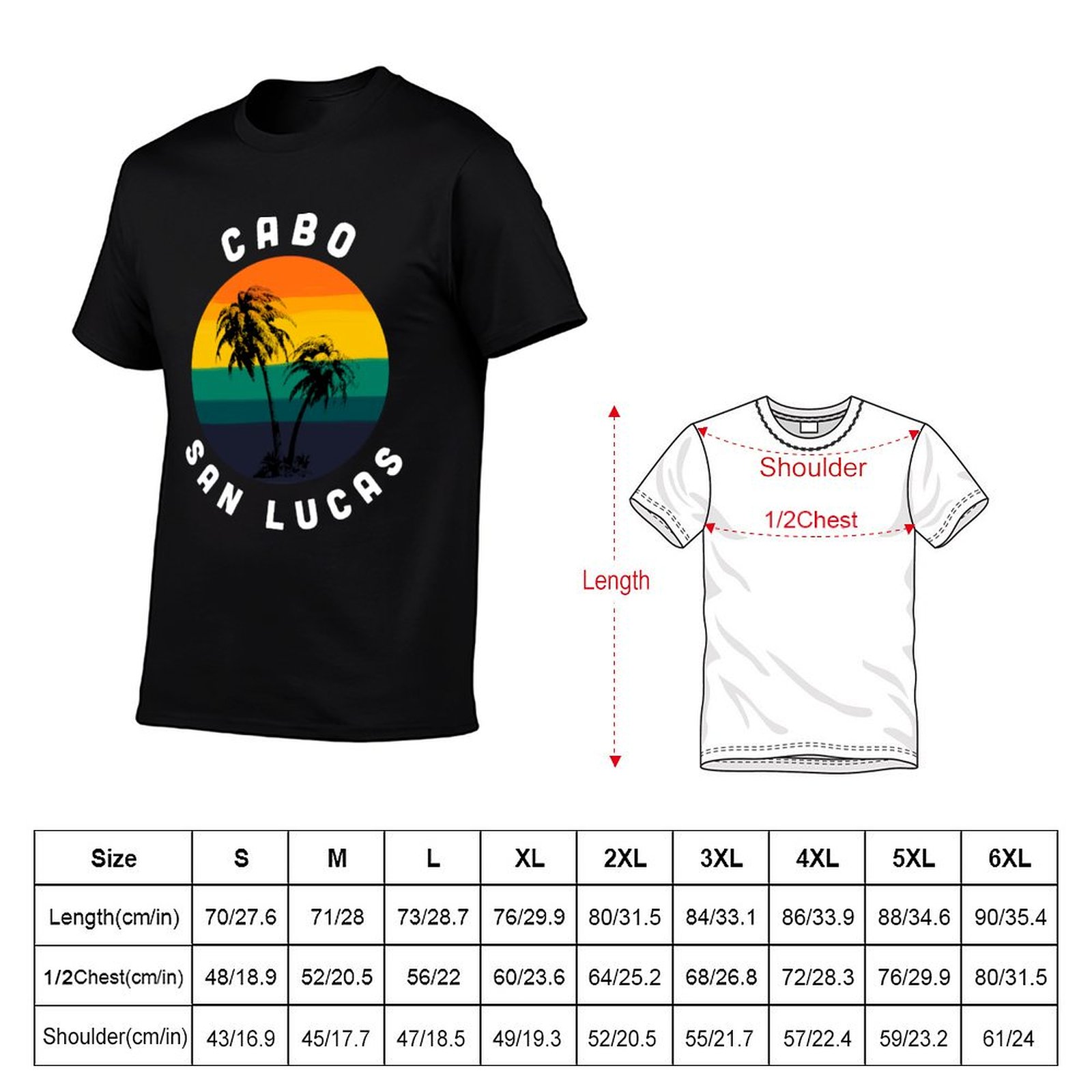 Kaos Souvenir Cabo San Lucas M - Outdoor Sportsman Group ulasan dan harga