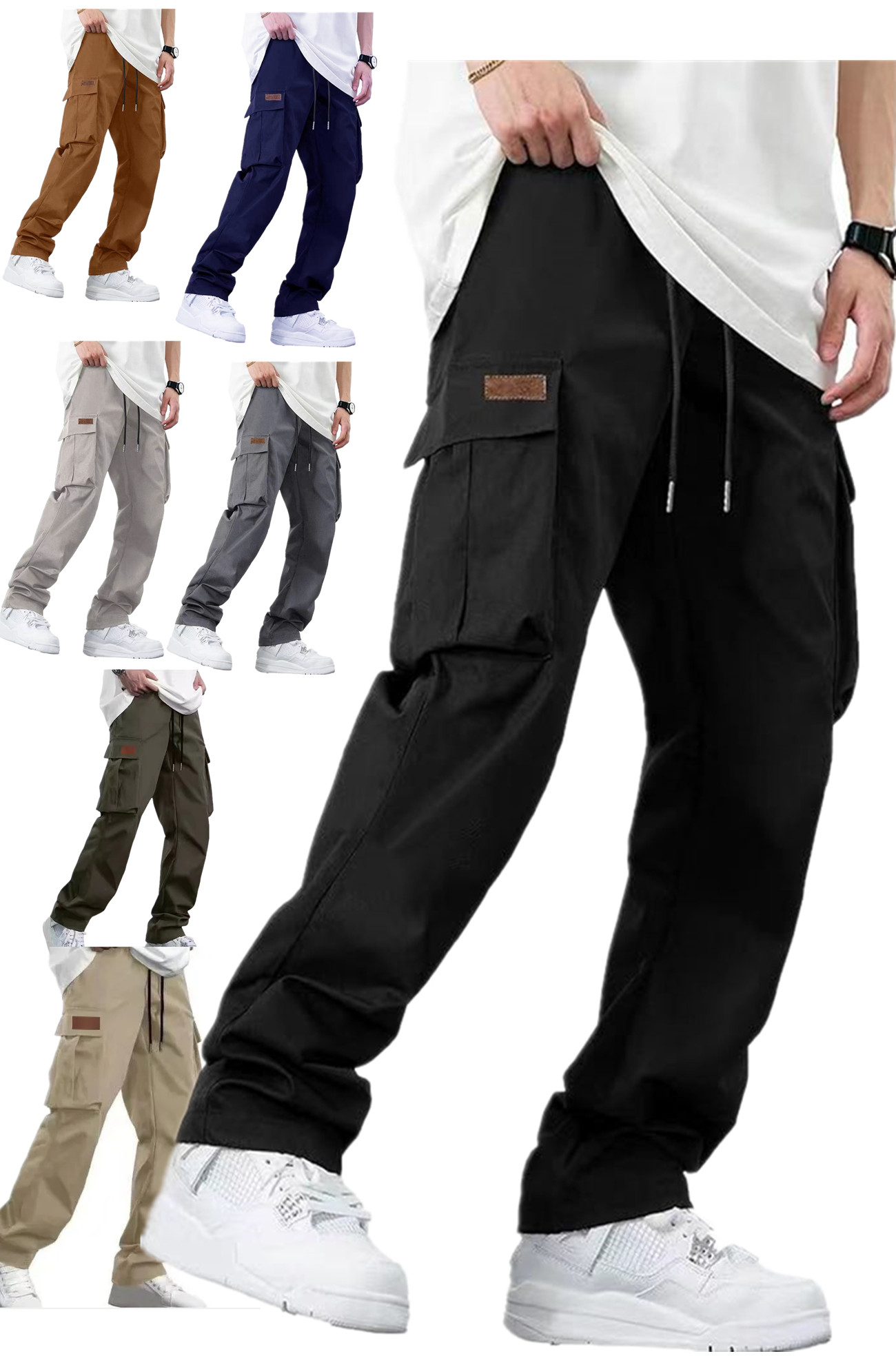 Celana Jogger Kasual Pria 2026 - Outdoor Sport Hiking Pants ulasan dan harga