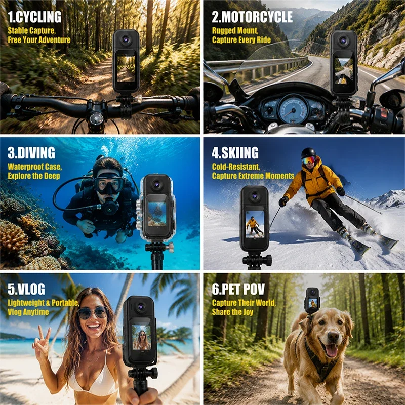 Kamera HD 4K/1080P/30FPS Mini  - Outdoor Sport Ideas ulasan dan harga