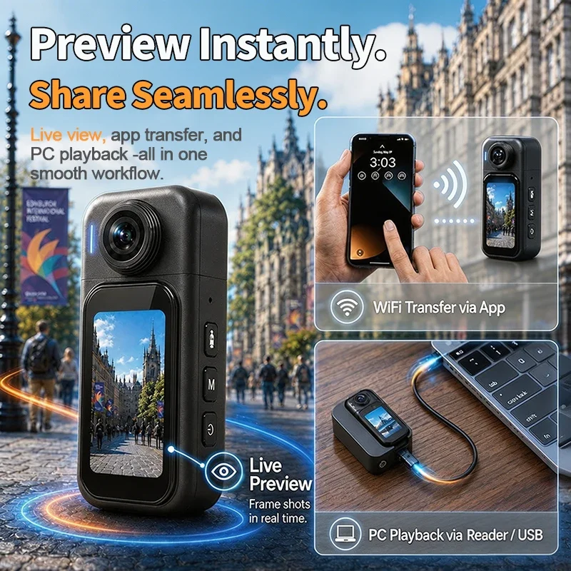 Kamera HD 4K/1080P/30FPS Mini  - Outdoor Sport Ideas ulasan dan harga