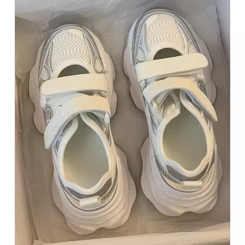 Sandal Platform Berongga Perak - Outdoor Sport Outfit ulasan dan harga