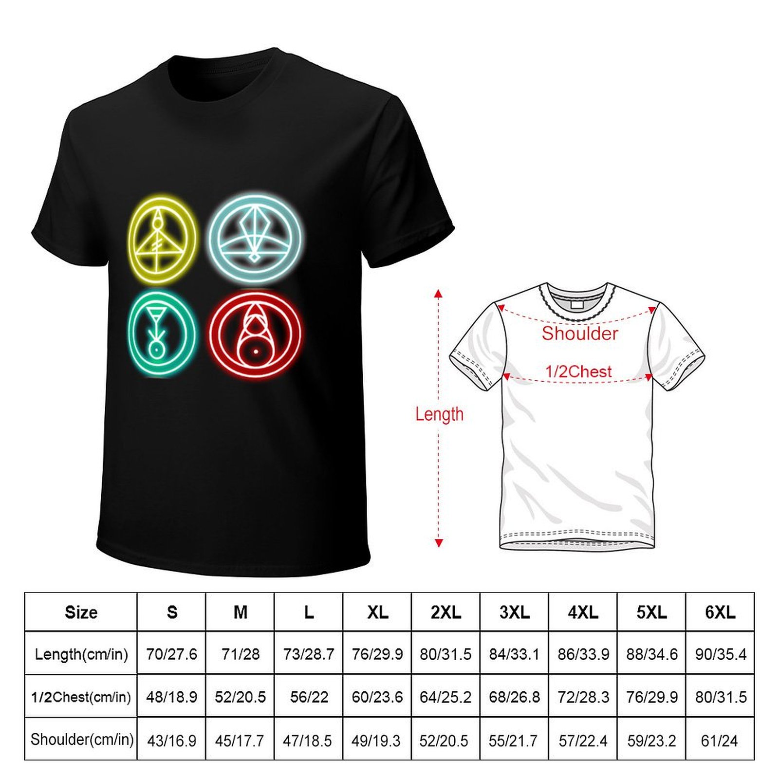Group Glyphs - Kaos Bercahaya  - Outdoor Sportsman Group ulasan dan harga