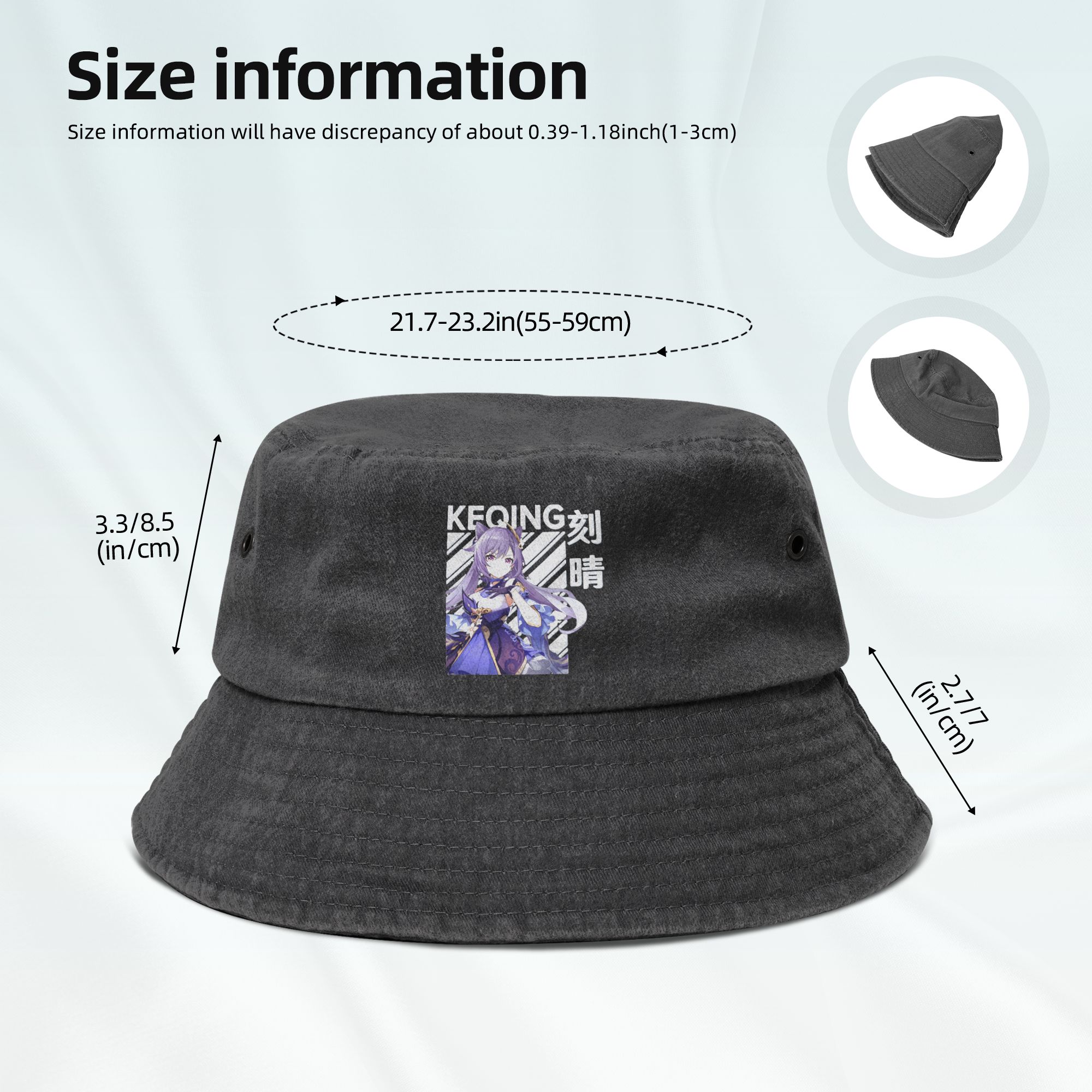 Topi Bucket Unisex Distressed  - Outdoor Sport Ideas ulasan dan harga
