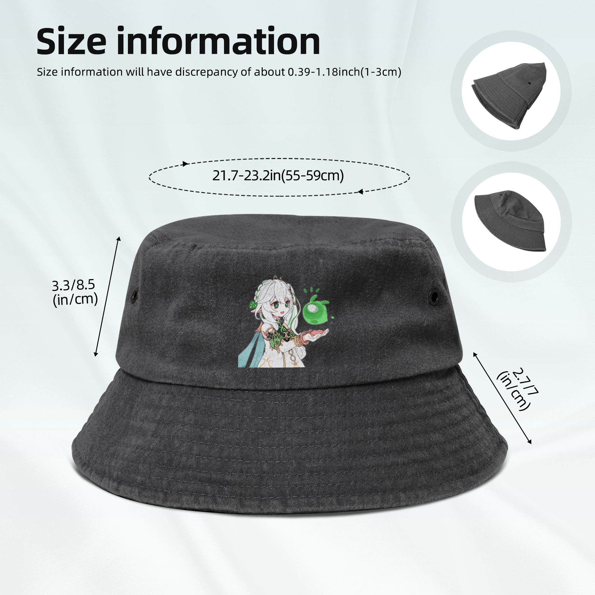 Topi Bucket Denim Unisex Model - Outdoor Sport Ideas ulasan dan harga