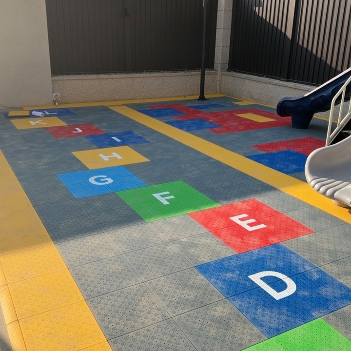 Ubin Lapangan Basket PP Profes - Outdoor Sport Floor Tiles ulasan dan harga