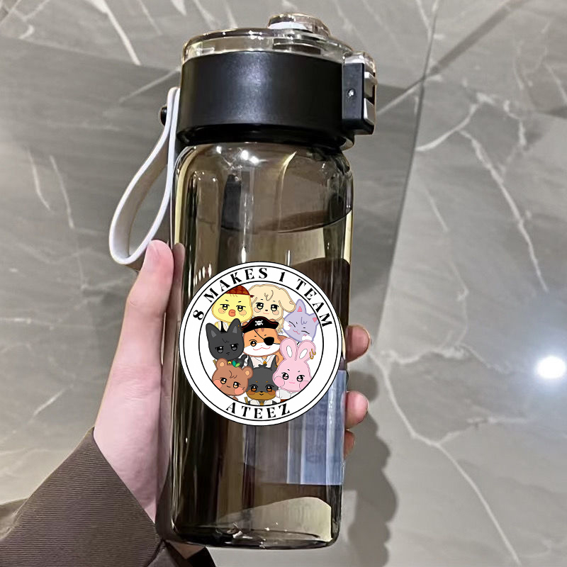 Botol Air ATEEZ Cetakan Grup P - Outdoor Sportsman Group ulasan dan harga