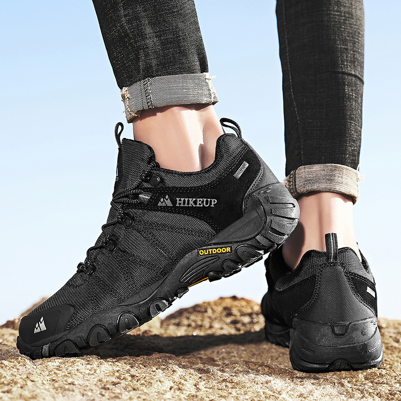 HIKEUP Sepatu Hiking Pria Anti - Climbing Shoe Beginner ulasan dan harga